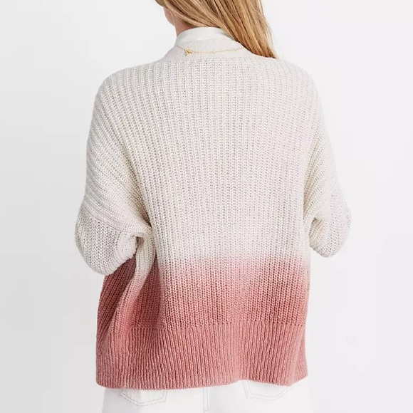 Madewell Courtland Dip-dye Cardigan Sweater - Picture 4 of 6